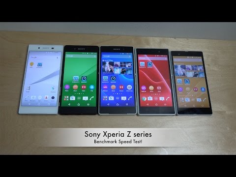 Sony Xperia Z5 vs. Z3+ vs. Z2 vs. Z1 vs. Z - Benchmark!