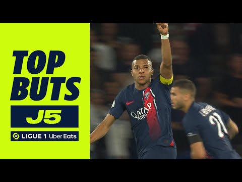 Top buts 5ème journée - Ligue 1 Uber Eats / 2023-2024