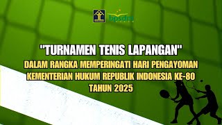 Download lagu TURNAMEN TENIS LAPANGAN DALAM RANGKA MEMPERINGATI HARI PENGAYOMAN KE 80 #4 mp3