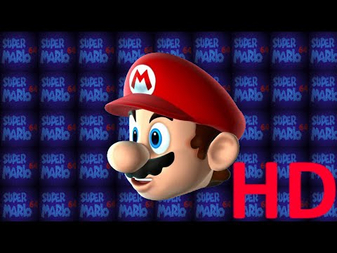Super Mario 64 HD Remake Title Screen