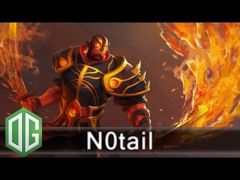 OG.N0tail Ember Spirit Gameplay - Ranked Match - OG Dota 2
