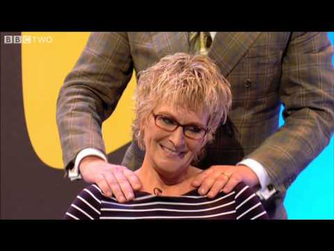 Vic Reeves gives Linda Henry a massage - Shooting Stars Ep 1 - BBC