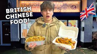 AMERICAN tries BRITISH-CHINESE FOOD!!!