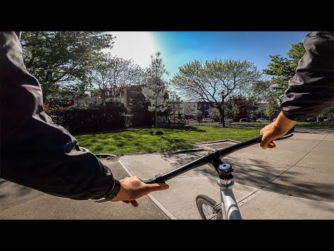 Riding My Bike to the Train to Work | Bike Vlog in New Jersey 🇺🇸