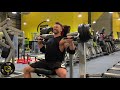 Seated Shoulders Press Machine, 5 Drop sets till fail start with 70kg (154 pounds)