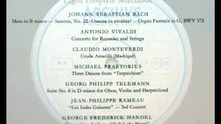 Vivaldi / Hans-Martin Linde, 1960: Concerto For Recorder and Strings, PV 79
