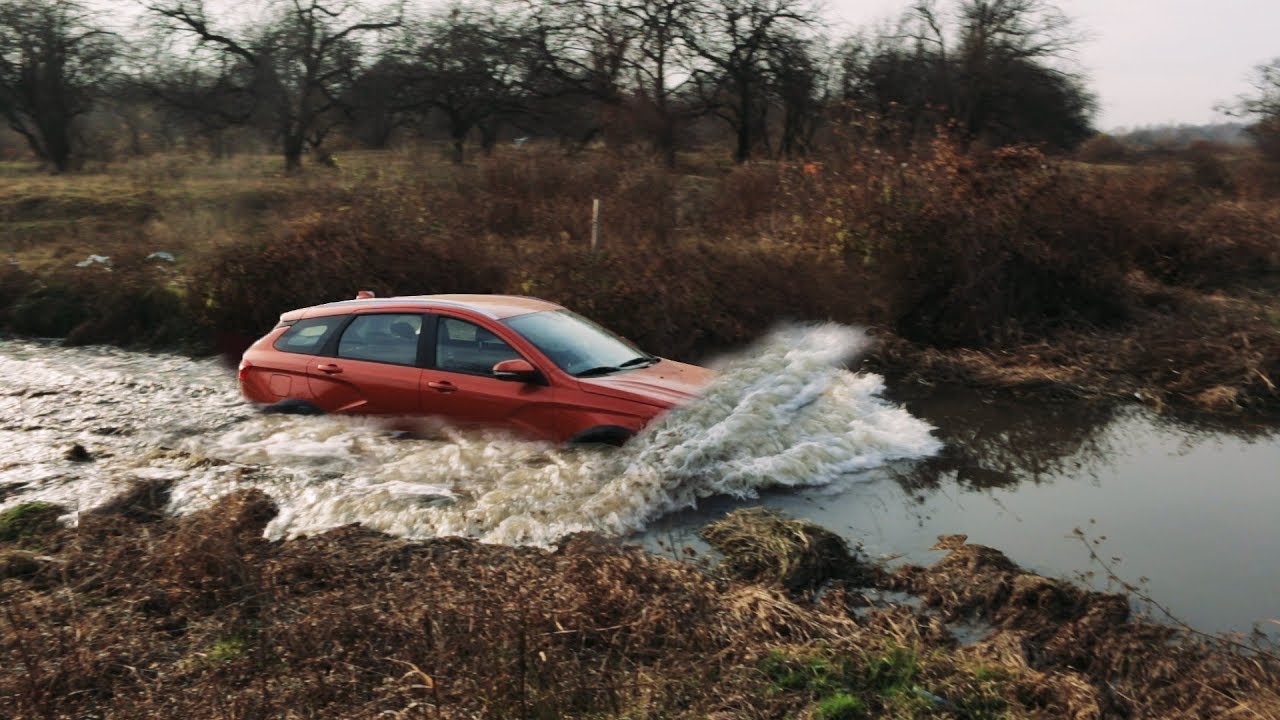 Vesta SW Cross - Тест на бездорожье! Замеры 0-100. Итог неутешительный.
