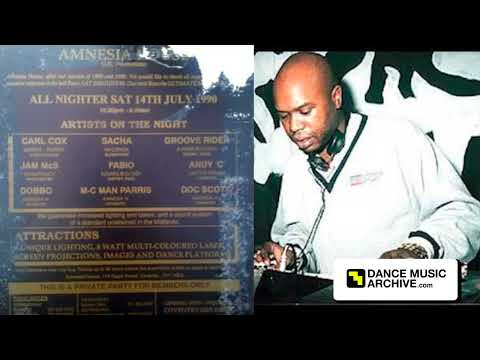 Grooverider - Live at Amnesia House, Sky Blue Connexion, 1990-08-25