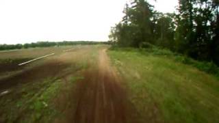 preview picture of video 'Private MX track in Canby, OR - Helmet cam'