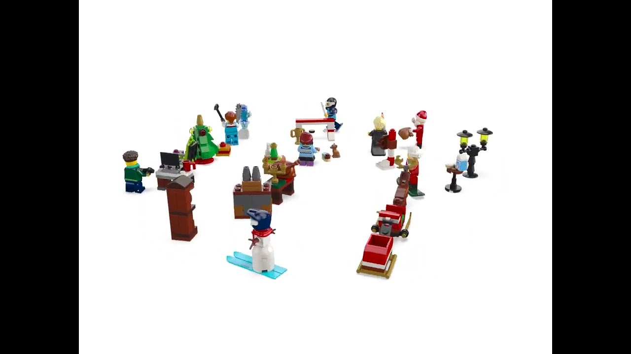 Новорічний календар LEGO City 2023 (60381) video preview