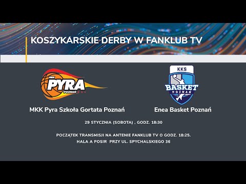 Derby Poznania w Fanklub TV. Enea Basket kontra MKK Pyra