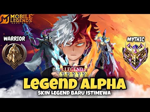 Namatin Mobile Legends tapi Skin Legend Alpha Only