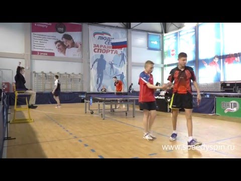 Boys doubles finale on Russia Cadets Championship 2016.FHD