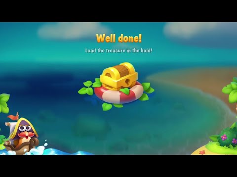 @Fishdom Swift Escapade Level 2 - 6, Got Treasure