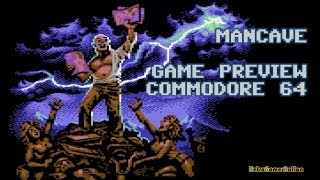 Mancave (C64) - 2019 Game Preview