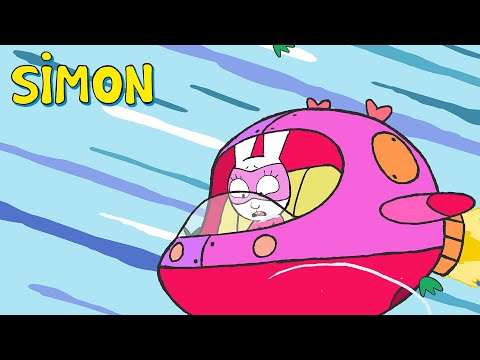 Capa de Enfrentando o Super Tornado | Simon | Episódios Completos 2h | Temp. 3+4 | Desenhos animados