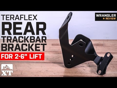 Jeep Wrangler Teraflex Rear Trackbar Bracket for 2-6" lift (2007-2018 JK) Review