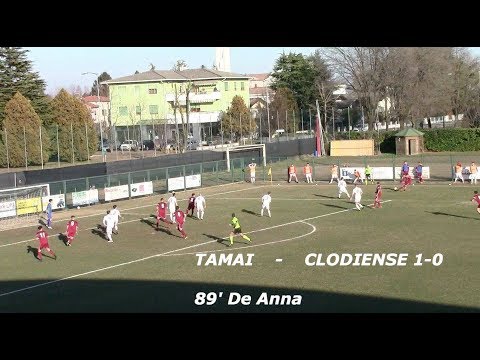 LA CLODIENSE LASCIA I TRE PUNTI A TAMAI: TRA BEFFA E SFORTUNA, ANCHE UN GOAL ANNULLATO INGIUSTAMENTE