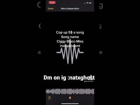 Ciggy blacc ms independent unreleased