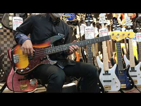 Fender Custom Shop 1960 Precision Bass  Journeyman Relic  -3CS-