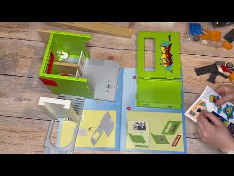 Unboxing Playmobil City Life - große Schule 9453; Inhalt, Aufbau, Einrichtung