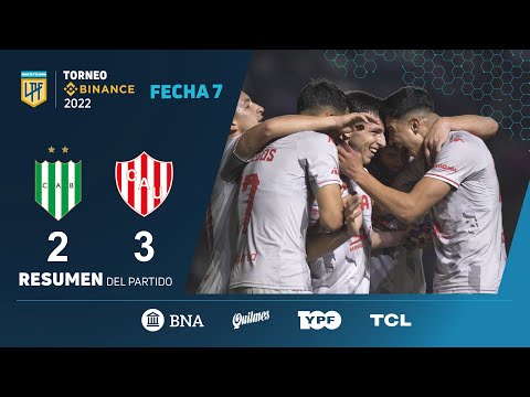 #TorneoBinance | Fecha 7 | resumen de Banfield - Unión