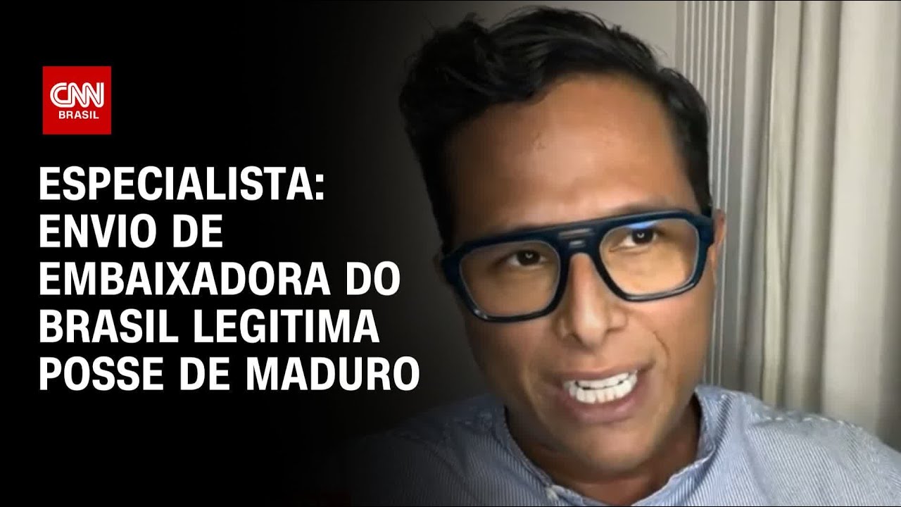 Especialista: Envio de embaixadora do Brasil legitima posse de Maduro | WW