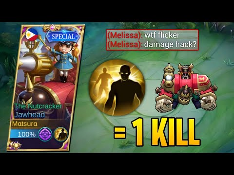 JAWHEAD FLICKER = 1 KILL! 😱 JAWHEAD ONE SHOT ONE HIT COMBO BUILD! JAWHEAD BEST BUILD 2023!