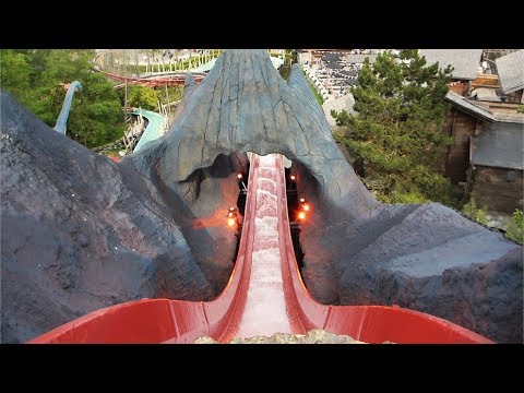 Dino Splash Onride POV - Plopsaland De Panne