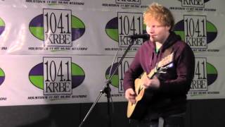 Ed Sheeran performs &quot;No Diggity/Thrift Shop&quot; at Studio 104