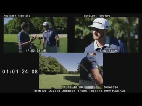 Dustin Johnson P770 and P750 Irons Testing with TaylorMade