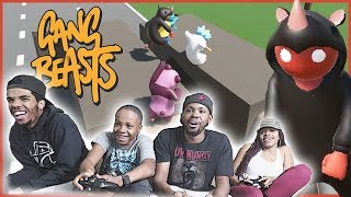 BRAND NEW CHALLENGE! JUMP FOR YOUR LIFE! - Gang Beasts Gameplay