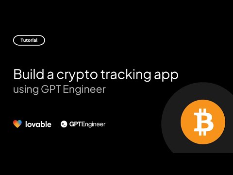 Building a Crypto Tracker App with Lovable.dev in 8 minutes | Lovable