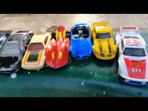 Hotweel Cars off the slide in quicksand