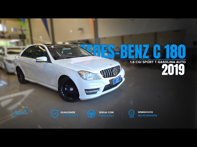 Vídeo MERCEDES-BENZ C 180 1.6 CGI SPORT 16V TURBO GASOLINA 4P AUTOMATICO
