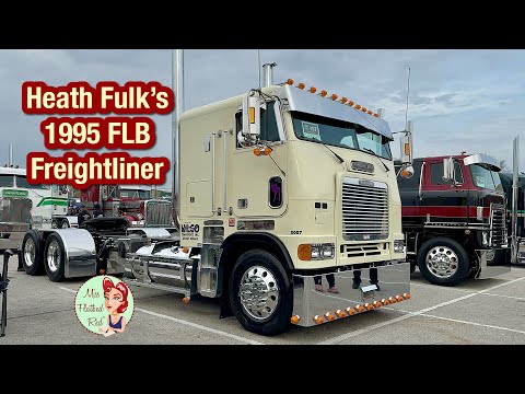 Heath Fulk’s 1995 FLB Freightliner Cabover Truck Tour