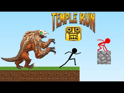 Temple Run - Stickman Animation