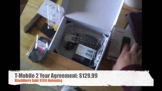 Blackberry Bold 9700 for T-Mobile - Unboxing