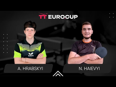 18:50 Andrii Hrabskyi - Nazarii Haievyi 17.08.2024 TT Euro.Cup Ukraine Master. TABLE 4