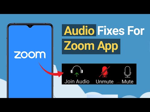 How To Fix Zoom Audio Issue on Android | Fixed Audio Problem on Zoom Call