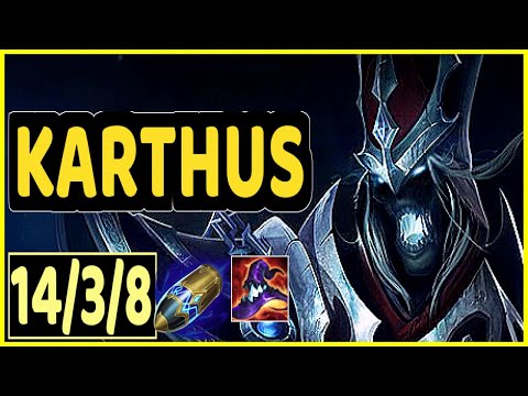 KARTHUS VS NOCTURNE - 14/3/8 KDA JUNGLE GAMEPLAY EMERALD III