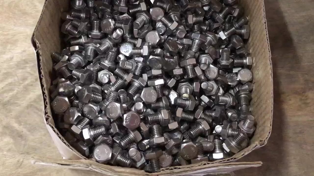 Stainless Steel Six Angle Bolt Screw Outer Hexagon Hex Head bolts