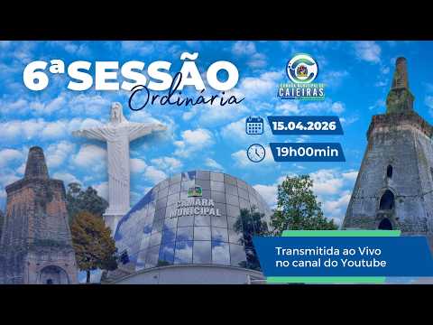 Miniatura do vídeo: 15/04/2026 - 06ª Sessão Ordinária