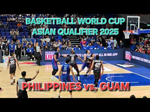 Philippines vs. Guam, Asian Qualifier 2025, Basketball World Cup, Game 2, December 1, 2025, ADMU Gym