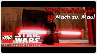 LEGO STAR WARS - Mach zu, Maul ALLE Minikits/Herausforderungen (100% Walkthrough/PS5/Ep.1)