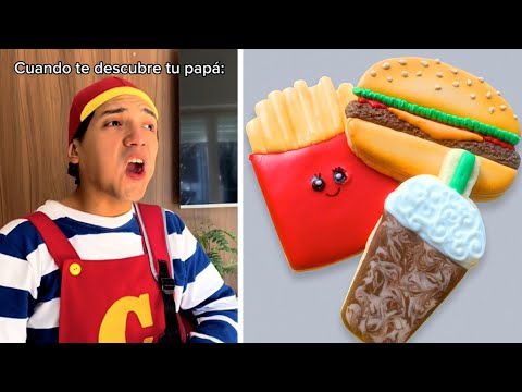 Historias Graciosas y Decoración de Cookies 🍪 LOS MEJORES TIKTOKS DE @Rubén Tuesta