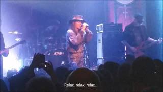 Fields of the Nephilim - Vet for the Insane (Islington Academy) 2015 filmed by Nigel Limer