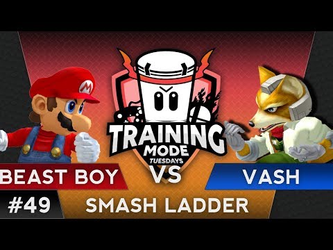 TMT 49 - Beast Boy (Mario) VS Vash (Fox) - SSBM Smash Ladder - Melee