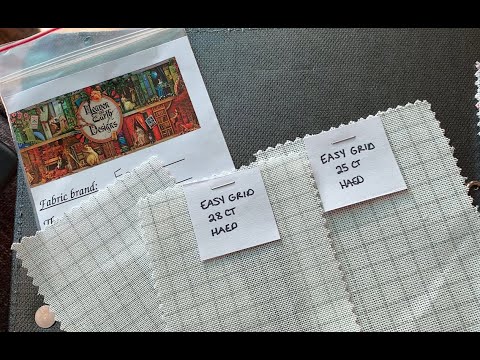 Jan Hicks Creates - Testing Fabric for Full Coverage Cross Stitch
