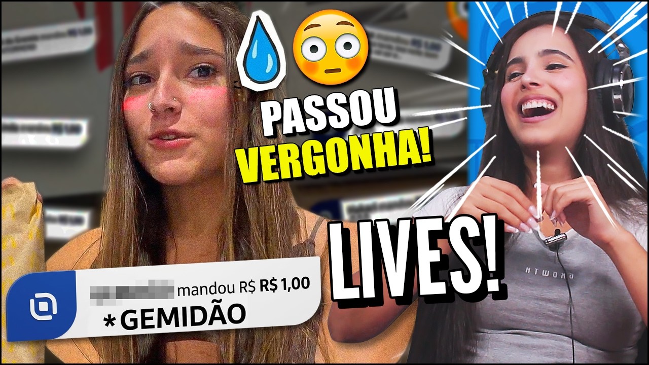 A LIVE IRL QUE NÃO DEU MUITO CERTO!! - CLIPS ENGRAÇADOS (JOVENS REAGEM)